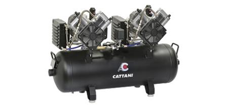 CATTANİ AC600 Tandem (Kurutuculu) 2 Kafalı 3 Silindirli Kompresör