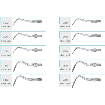 NSK Havalı Detertraj Uçları Restoratif (S65D - S86D Arası)