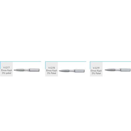 NSK Restoratif (Bitim-Kesim) Detertraj Uçları (V-G77 - V-G79 Arası)