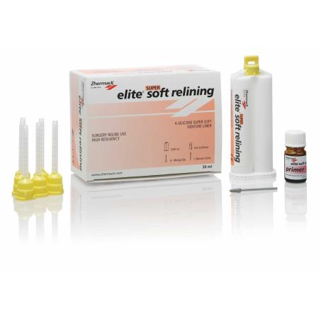 ZHERMACK ELITE SUPER SOFT RELINING - Geçici Yumuşak Besleme Malzemesi Set